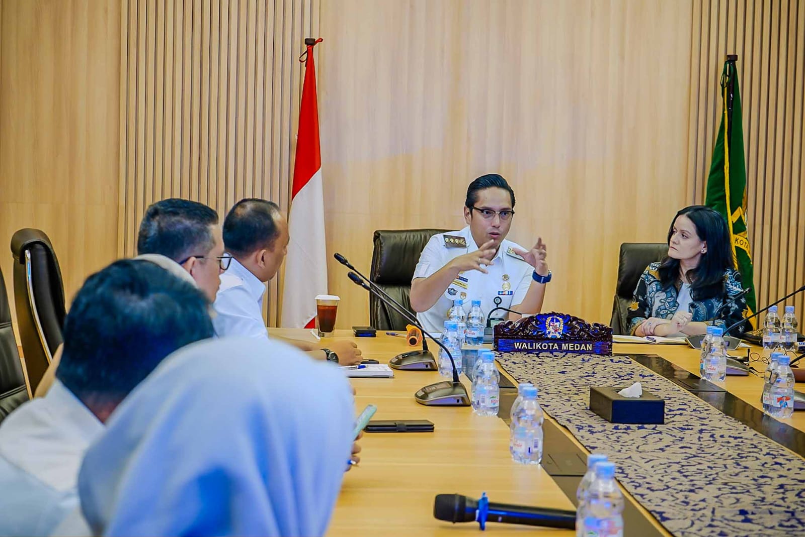 Rico Waas Terima Kunjungan UNDP Bahas Pengelolaan Sampah dan Penguatan Digitalisasi