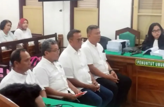 Jual Beli Aset PTPN, 4 Terdakwa Dituntut 1 Tahun dan 6 Bulan Penjara
