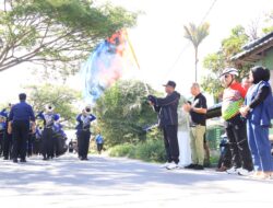 Bupati Sergai Lepas Pawai Drumband Festival Bumi Serampang Dua Belas