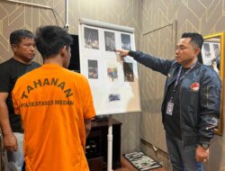 Viral ! Panglima Geng Motor Tak Berkutik Dibekuk Polisi Di Jalan Mojopahit Medan