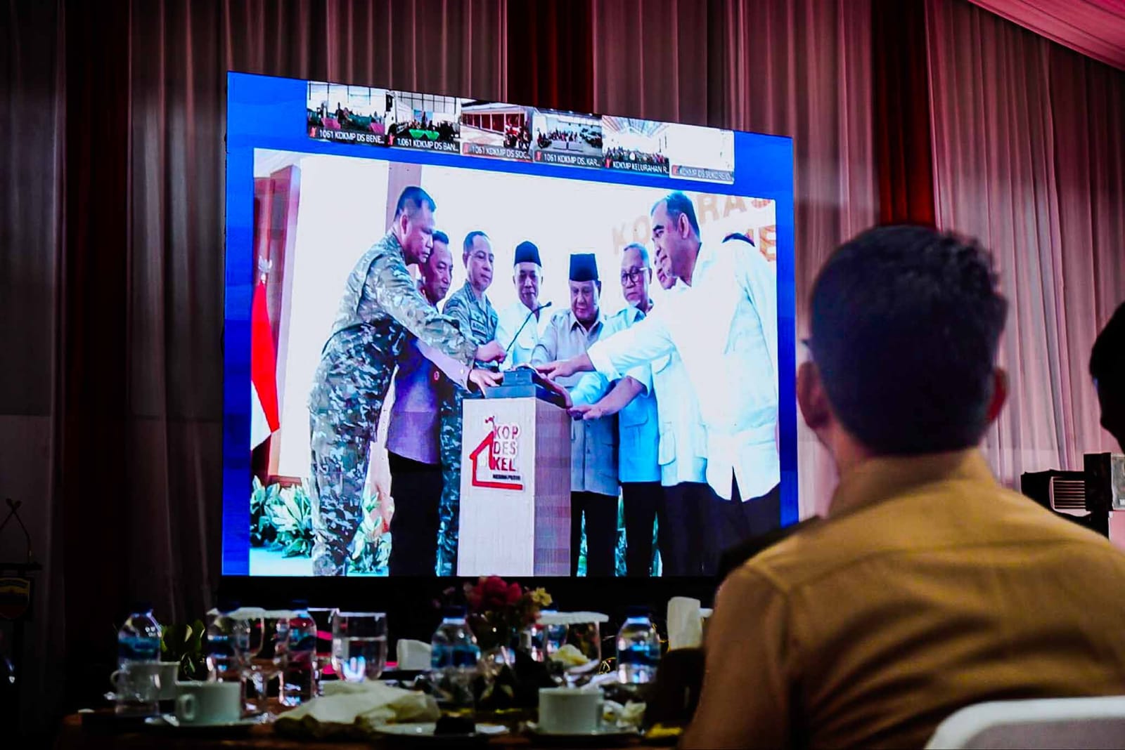 Zakiyuddin Harahap Hadiri Peresmian Operasional 1.061 Koperasi Merah Putih