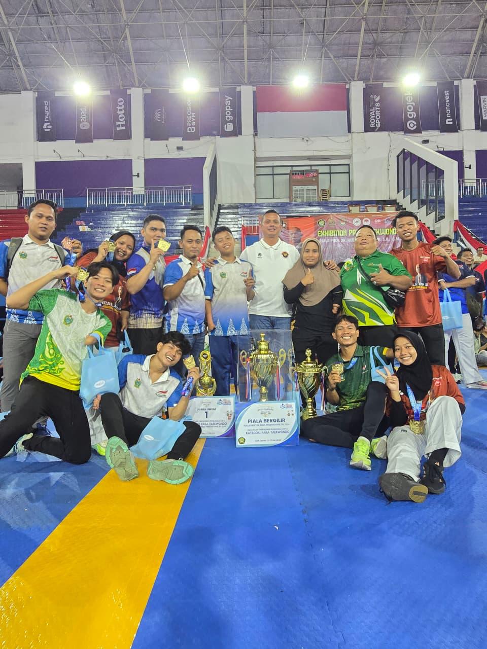 NPCI Sumatera Utara Juara Umum Taekwondo Pancasila Cup 2 2026