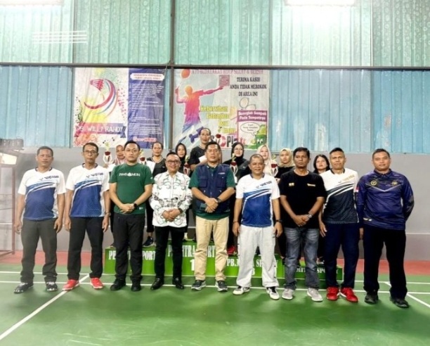 Tutup Turnamen Bulutangkis PB Mitra Sporty Medan, Tengku Chairuniza : Dukung Olahraga Guna Cegah Narkoba dan Judi Online