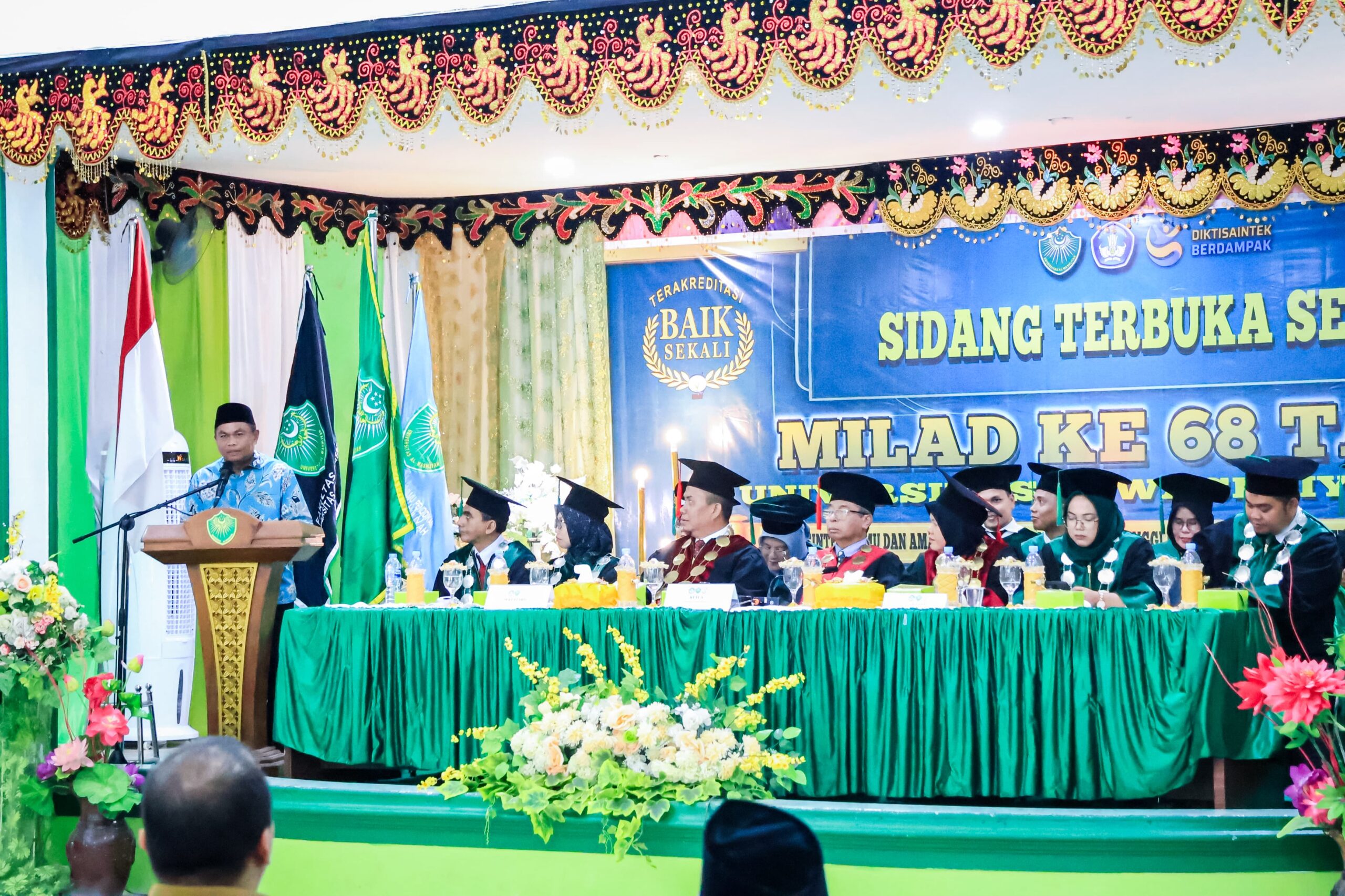 Di Milad ke-68 Universitas Al-Washliyah Medan, Bupati Sergai Ajak Mahasiswa Jadi Penggerak Smart Farming