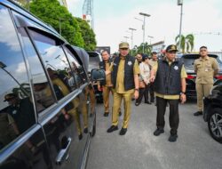 Ikuti Instruksi Gubsu, Pemprovsu Gelar Apel Kendaraan Dinas dan Pastikan Taat Pajak
