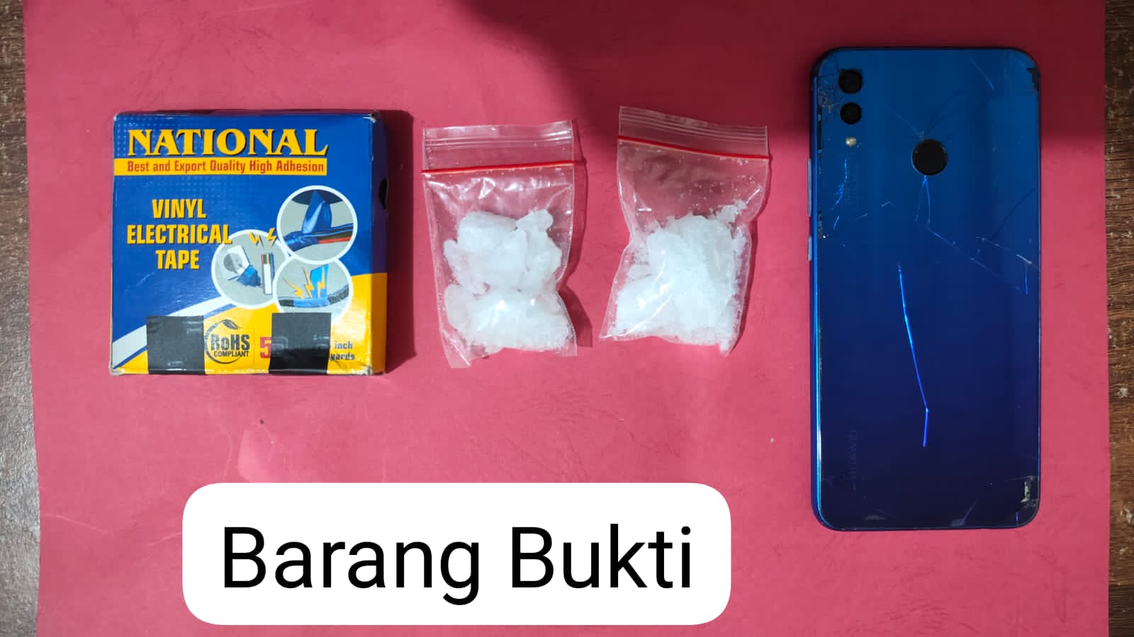 Polres Batu Bara Ungkap Kasus Sabu di Exit Tol Indrapura, Seorang Pria Diamankan dengan Barang Bukti Hampir 20 Gram