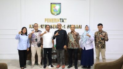 Terima Mahasiswa KKN UNIMED, Bupati Sergai Dorong Pendidikan dan Ekonomi Desa di Sergai