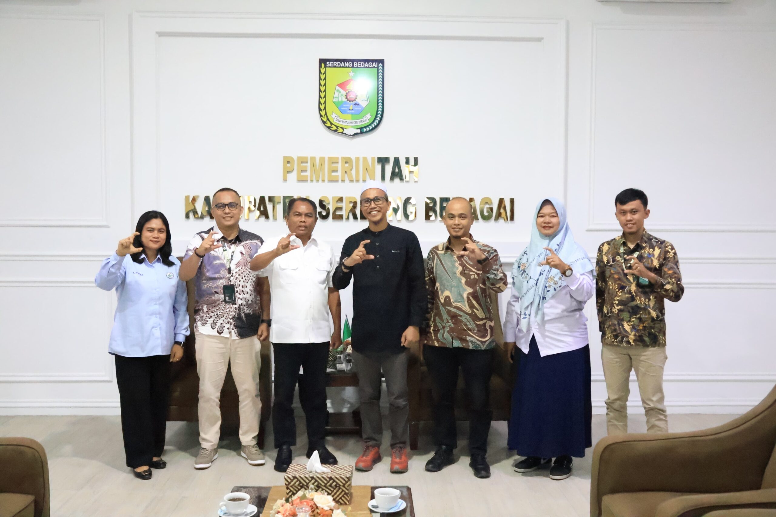 Terima Mahasiswa KKN UNIMED, Bupati Sergai Dorong Pendidikan dan Ekonomi Desa di Sergai