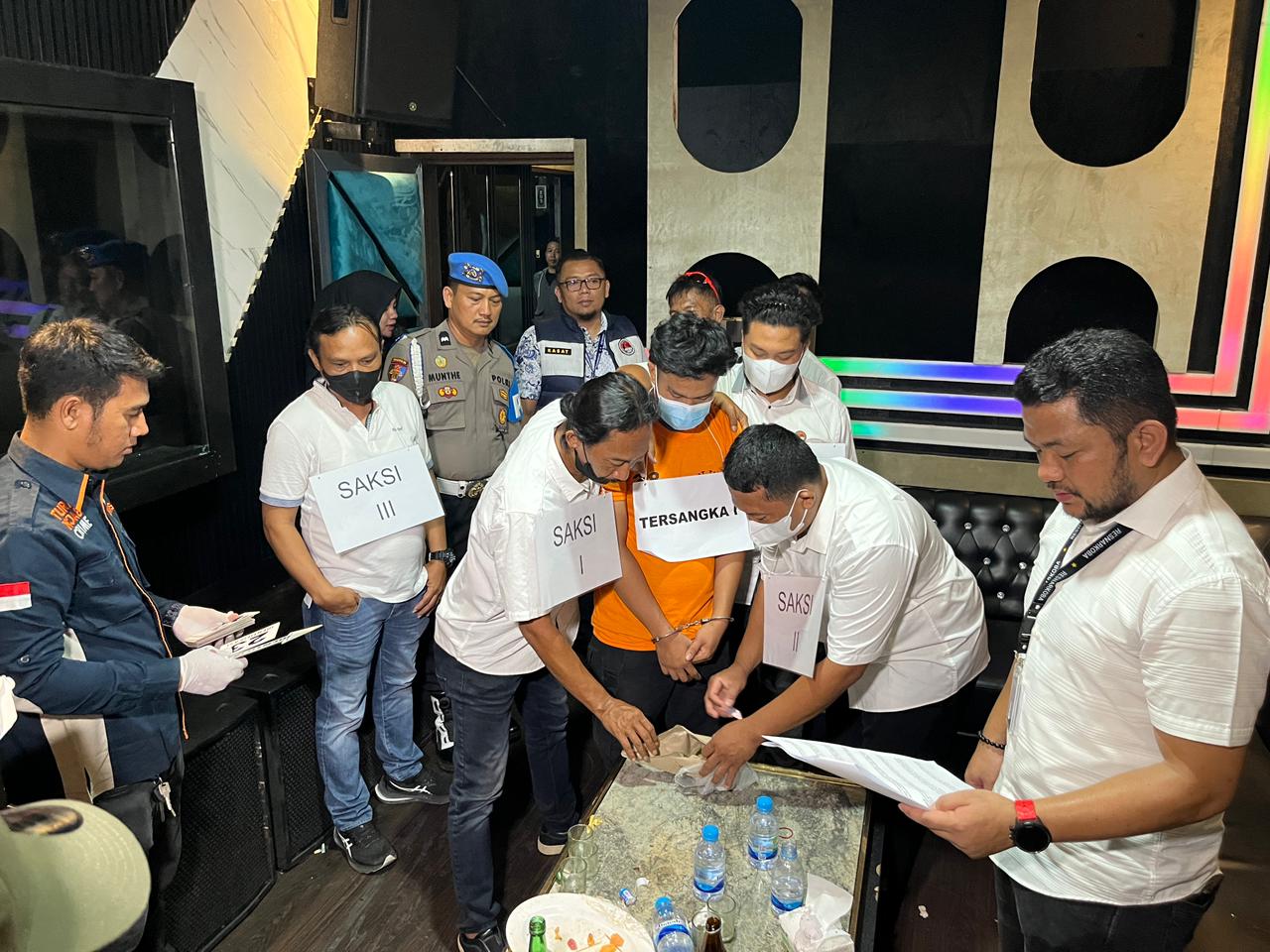 Pra Rekon THM Jual Narkoba, Polrestabes Medan Temukan Bukti Baru