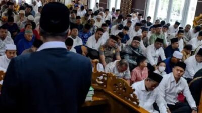 Salat Iduladha Sergai, Bupati Serukan Semangat Berbagi