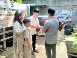 Kapolrestabes: Qurban Bentuk Nyata Kepedulian dan Komitmen Polri Tehadap Masyarakat