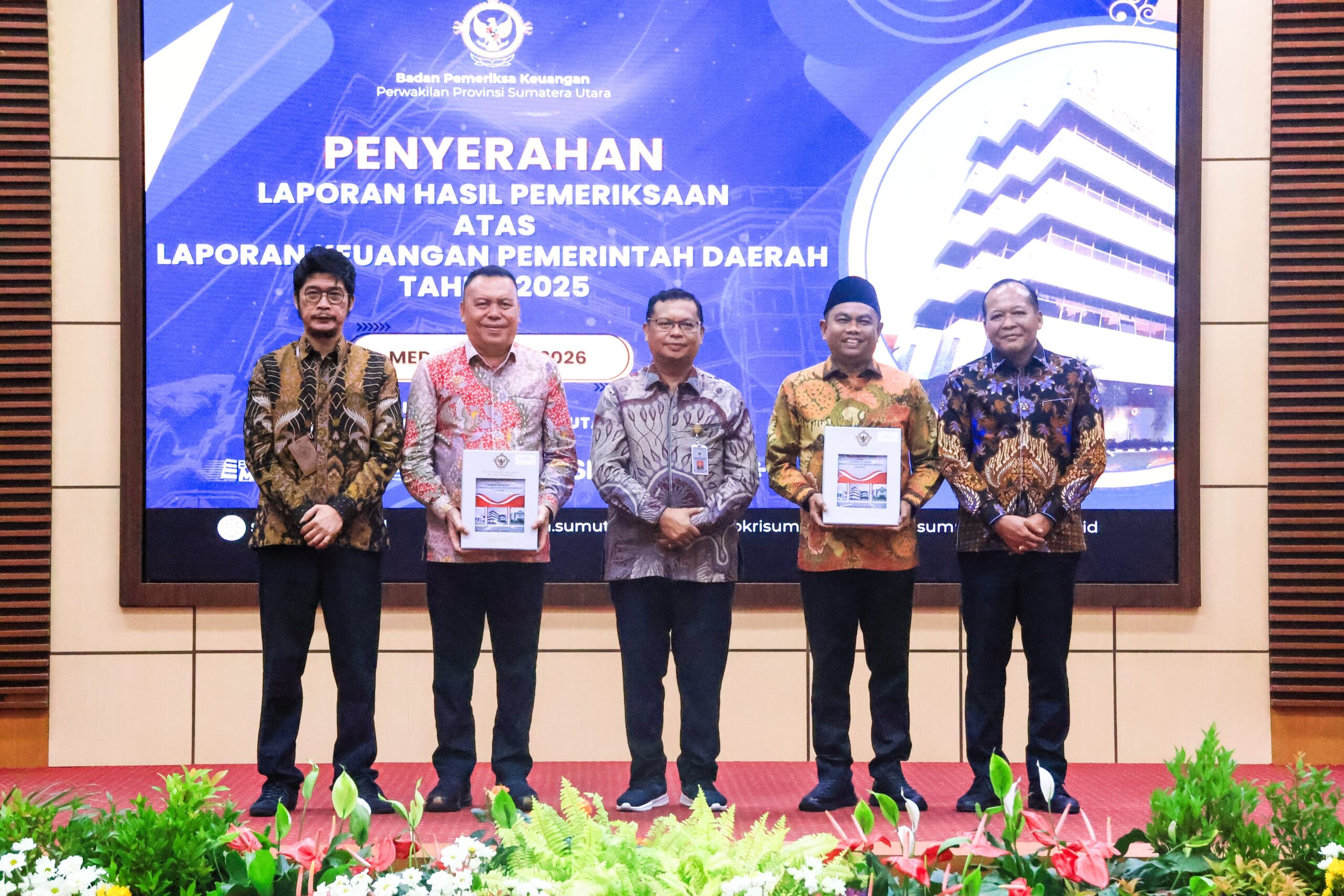 Pemkab Sergai Terima Opini WTP Kedelapan kali dari BPK RI Perwakilan Sumut