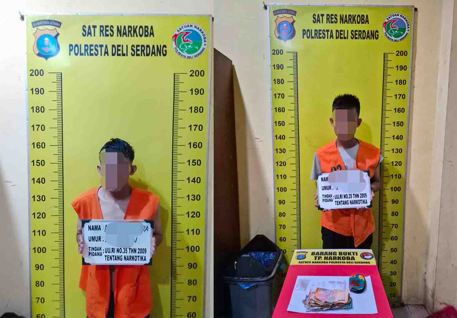 Viral Ibu Laporkan Dugaan Transaksi Narkoba, Polresta Deli Serdang Bergerak Cepat Amankan Dua Terduga Pelaku