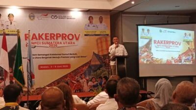 Rakerprov NPCI Sumut Momentum Evaluasi Jelang Peparnas 2028