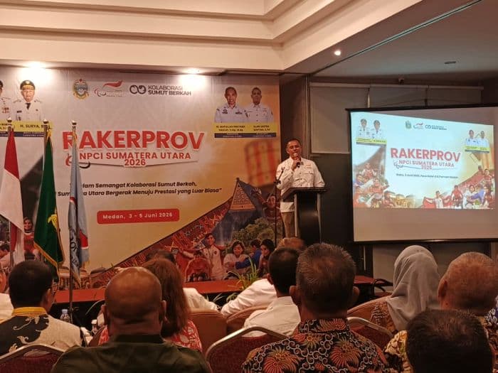 Rakerprov NPCI Sumut Momentum Evaluasi Jelang Peparnas 2028