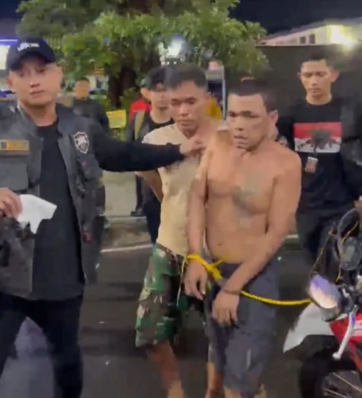 Dua Pelaku Penganiyaan Pasutri, Ditangkap Tim JCS Polrestabes Medan