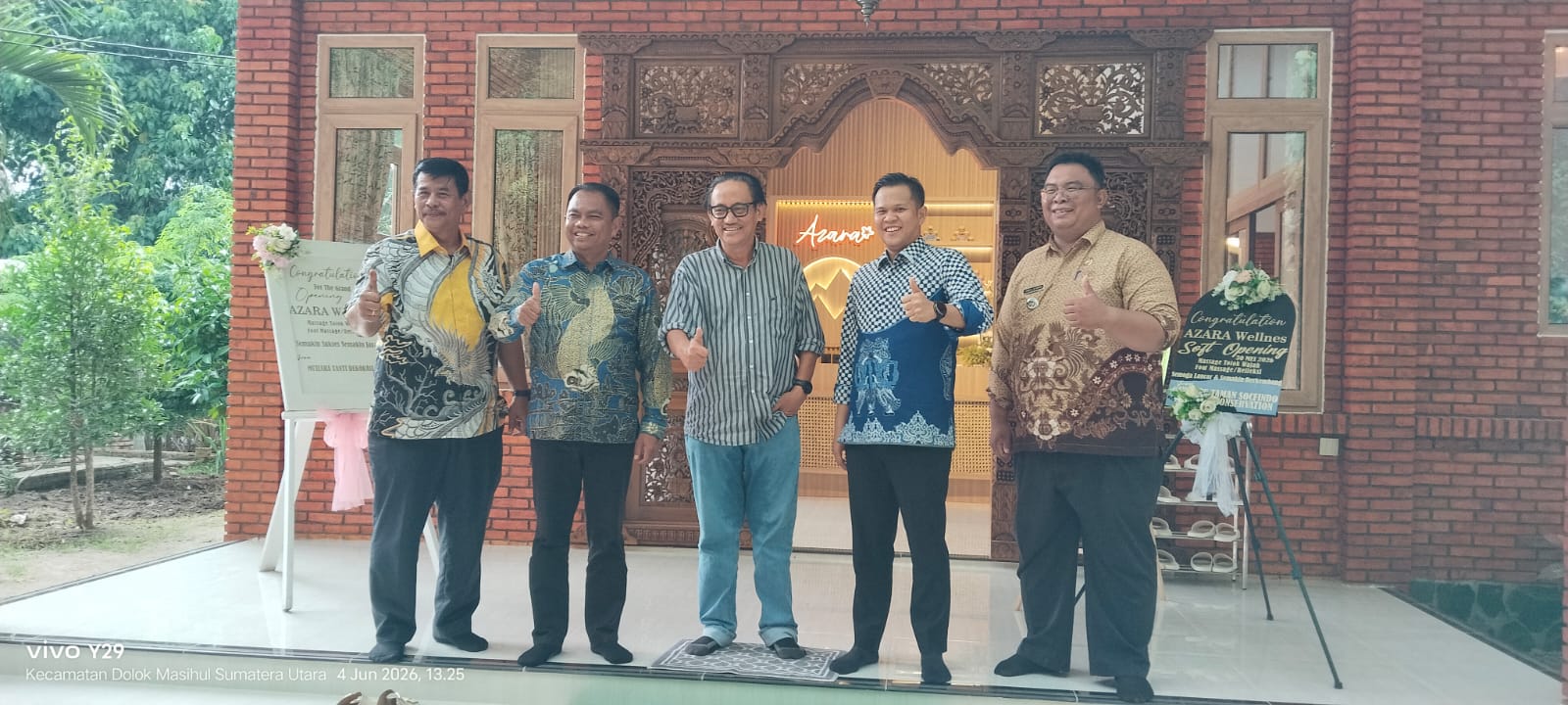 Darma Wijaya dan Adlin Tambunan Apresiasi Kehadiran Azara Wellness di Dolok Masihul