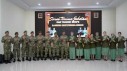 Saksikan Sertijab Dandim 0207 / Simalungun di Makorem 022/Pantai Timur Dandim 0208/Asahan Hadir