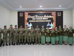 Saksikan Sertijab Dandim 0207 / Simalungun di Makorem 022/Pantai Timur Dandim 0208/Asahan Hadir
