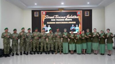 Saksikan Sertijab Dandim 0207 / Simalungun di Makorem 022/Pantai Timur Dandim 0208/Asahan Hadir