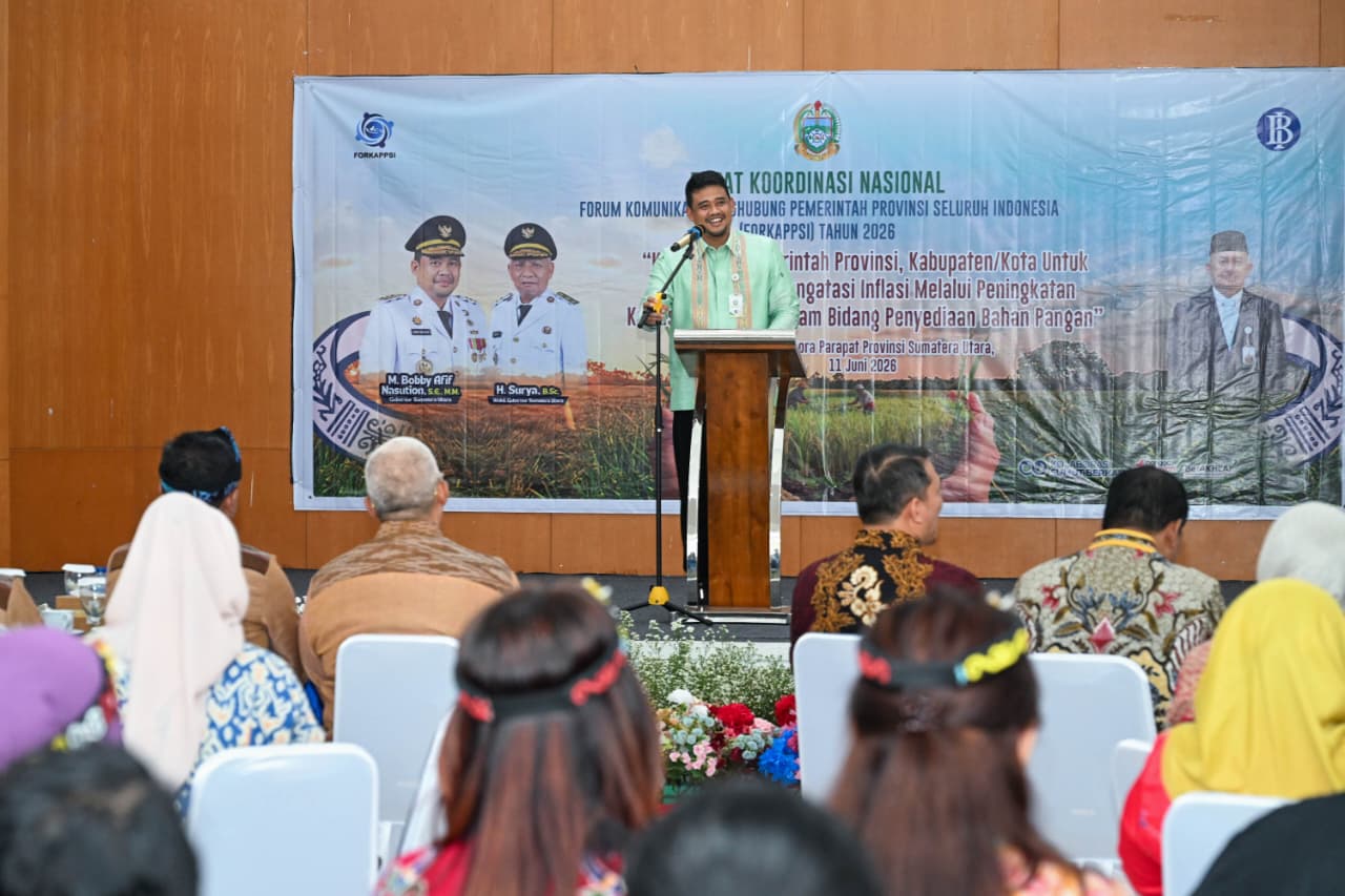 Bobby Nasution Ajak FORKAPPSI Jaga Pangan Dan Inflasi Antarprovinsi