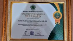 Kota Medan Kondusif, Kapolrestabes Terima Penghargaan dari MUI