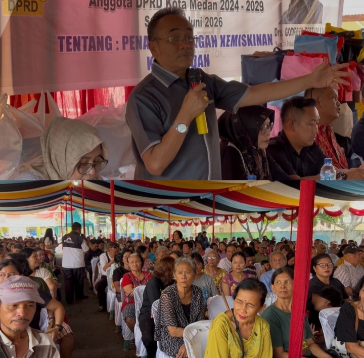 Godfried Effendi Lubis Ditanyai Warga Soal BPJS Hingga Air Bersih