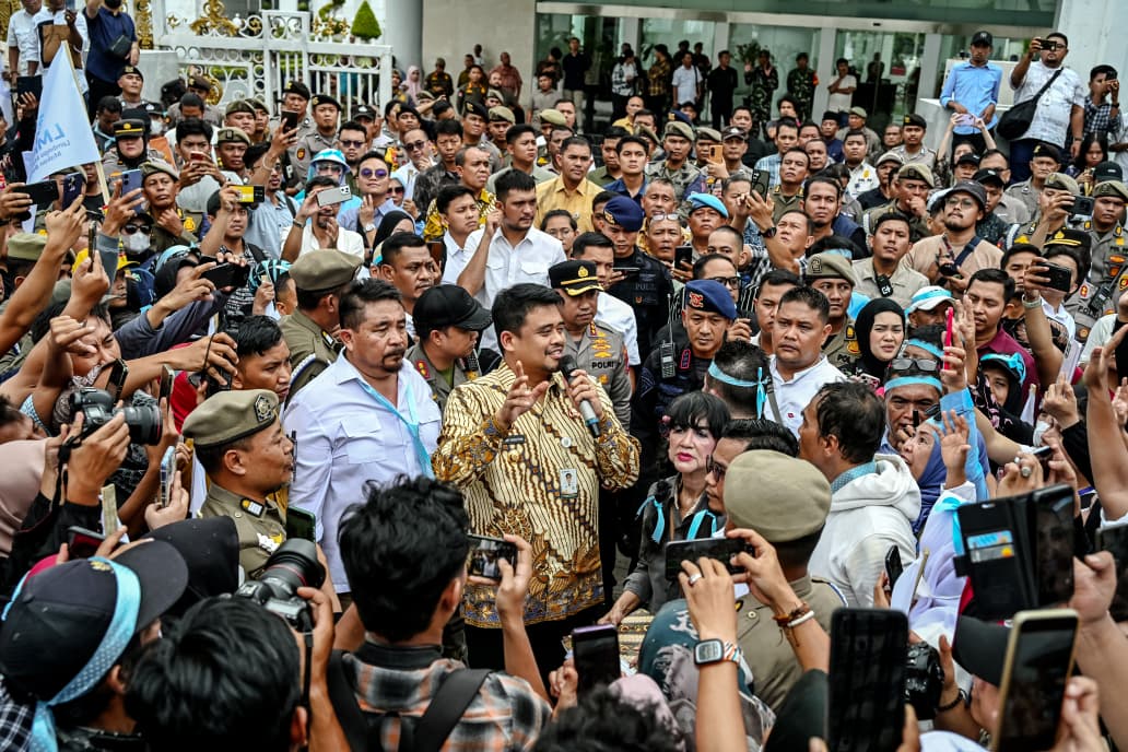 Terima Aspirasi Pendukung MBG, Bobby Nasution Siap Teruskan Petisi Masyarakat Sumut ke Presiden Prabowo