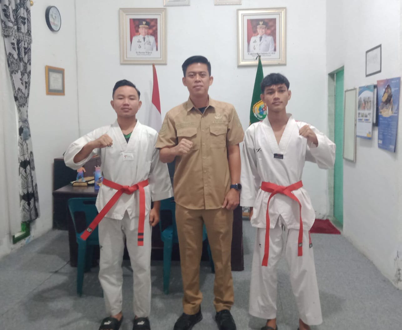Dua Atlet Taekwondo Tanjung Beringin Wakili Sumut di Kejurnas ITFun