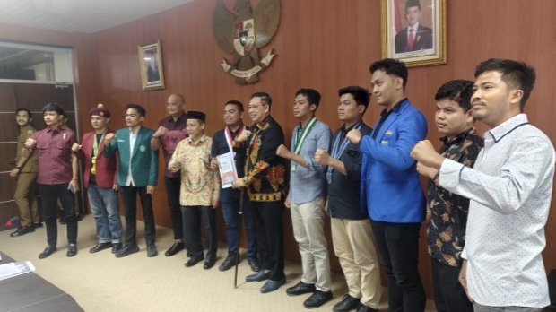 Ketua DPRD Medan Terima Aspirasi Cipayung Plus Soal MBG Dan Kenaikan BBM Non Subsidi