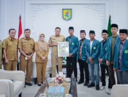 Terima Audiensi, Wabup Sergai Dukung Ajang Marching Band Nasional dan Aksi Sosial IPNU