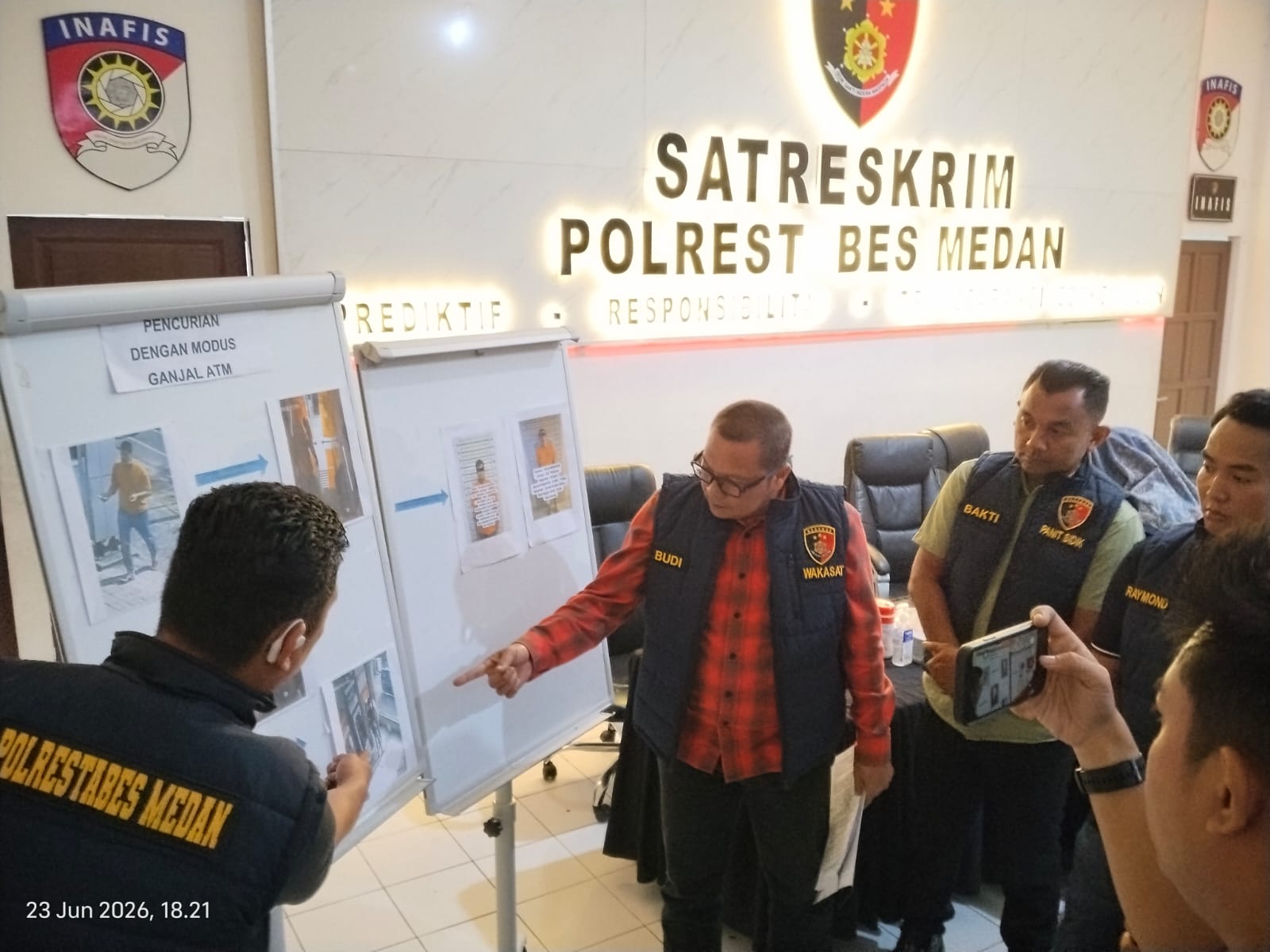 Dua Residivis Spesialis Modus Ganjal ATM Ditembak Polisi Di Medan
