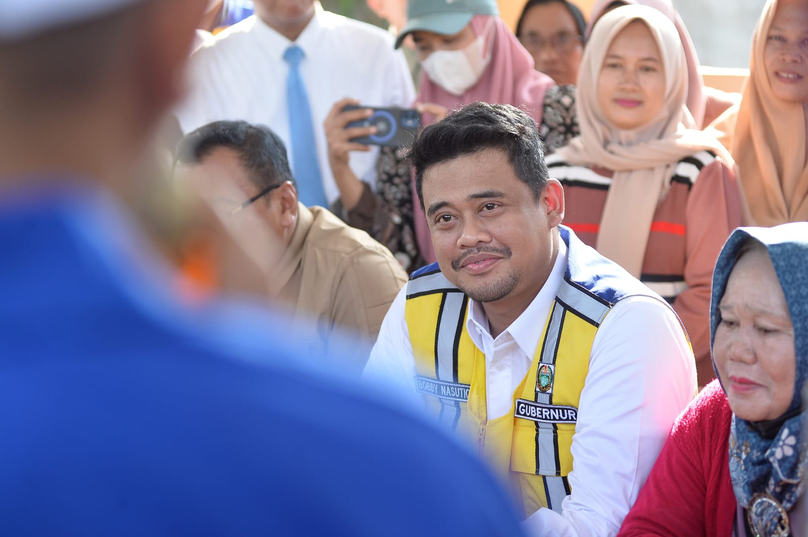 Bobby Nasution Ke Galang, Perbaikan Jalan Rusak Dimulai Dan Galian C Ilegal Ditutup