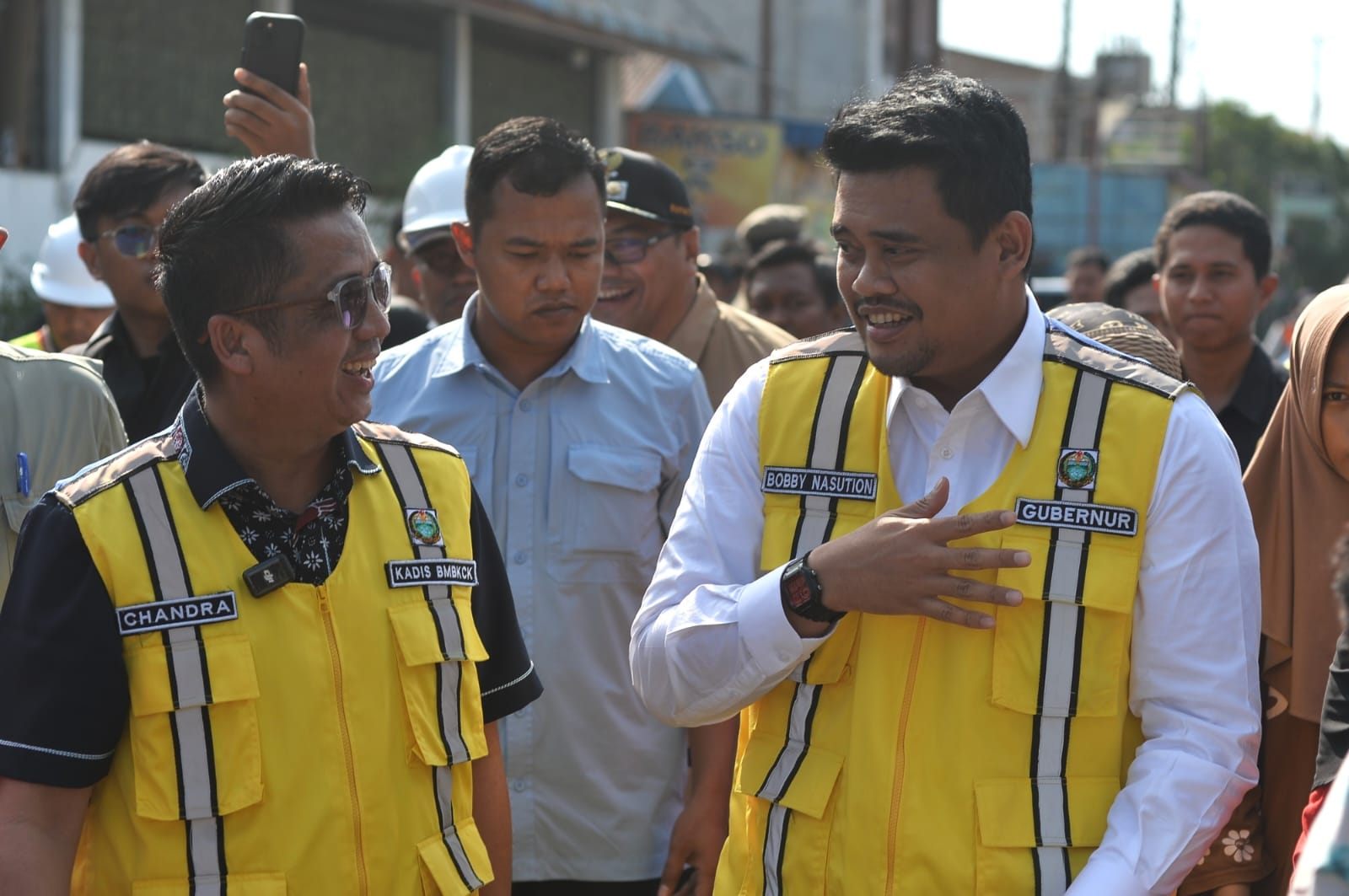 Bobby Nasution Tinjau Jalan Perintis Kemerdekaan, Pelaku UMKM Galang Optimistis Ekonomi Bangkit