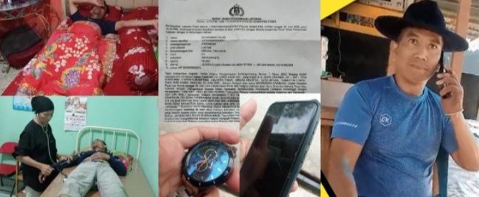 Pecatan AKBP Polisi, Achirudin Hasibuan Mengamuk, Wartawan Dipiting dan Dada Dipukul