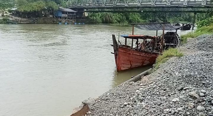 Wilayah ini Surganya Tambang Kerikil dan Pasir Diduga ilegal di Bandar Pulau, APH Tutup Mata ?