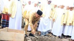 Bupati Sergai Hadiri Peletakan Batu Pertama Gedung Suluk PPITTNI di Sei Rampah