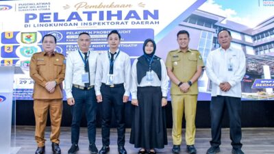 Buka Pelatihan APIP di BPKP, Wabup Sergai Pacu Pengawasan Intern Berbasis Risiko