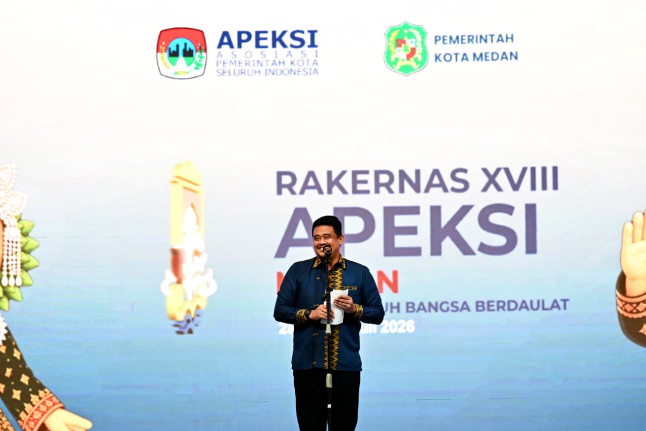 Hadiri Rakernas APEKSI, Bobby Nasution Dorong Penguatan Peran Pemerintah Provinsi