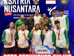 Atlet Taekwondo NPCI Sumut Juara Umum Para Kesatria Nusantara APBTI Series 4