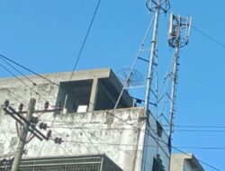 Diduga Ilegal, Tower Jaringan Nirkabel Nusanet Beroperasi di Asahan