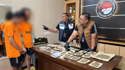 Edarkan Ganja, 2 Orang Mahasiswa Disergap Polisi, 260 Gram Ganja Disita