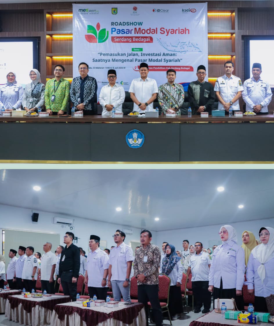 Wabup Sergai Ajak Masyarakat Kenali Pasar Modal Syariah untuk Investasi Aman