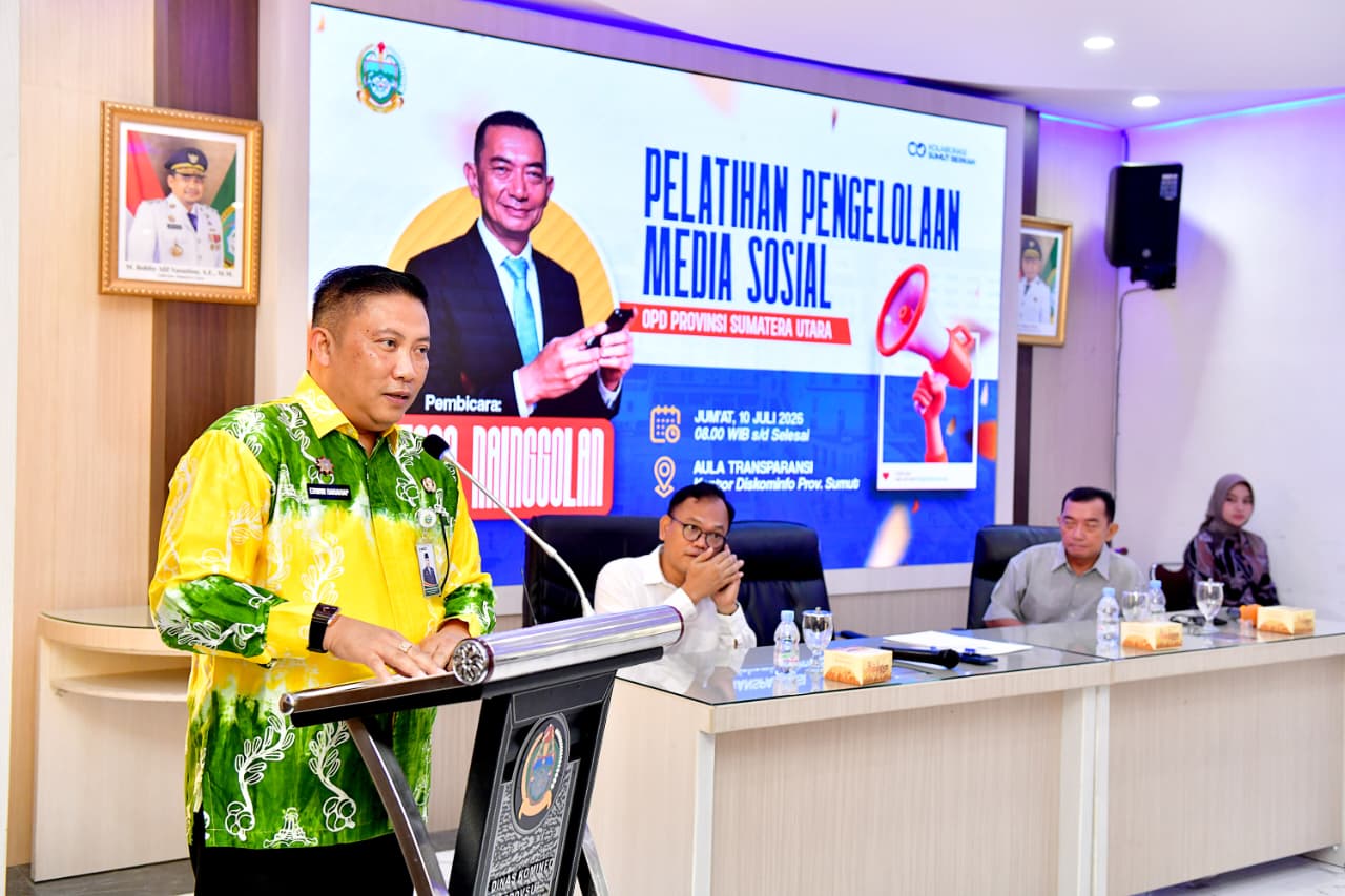 Dinas Kominfo Sumut Siap Dorong OPD Bangun Komunikasi Publik yang Responsif