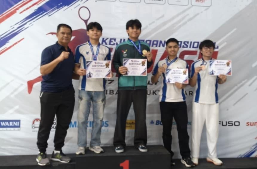 Muhammad Izzat Juara Pertama Kejurnas Squash U-19 2026