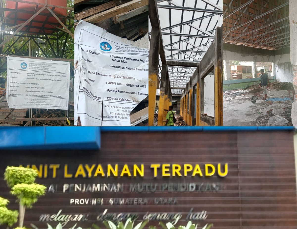 Medan Kepsek Kelola Dana Ratusan Juta Hingga Miliaran Bangun Gedung Rawan Korupsi