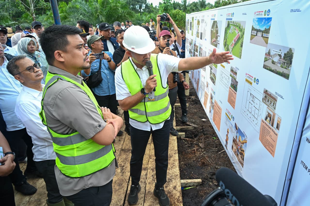 Bobby Nasution Mulai Bangun SMKN 1 Gido Ke Lokasi Lebih Layak