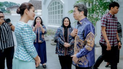 Kahiyang Ayu Kunjungi Konjen Jepang, Perkenalkan Pesona Sumatera Utara