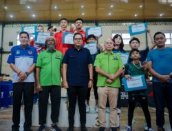 Rico Waas Tutup Turnamen Tenis Meja Antar PTM Medan