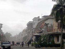 Bom…! Terjadi Ledakan Di Perumahan Grand Polonia Medan, 5 Rumah Alami Rusak